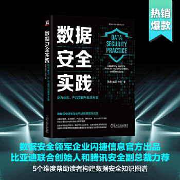 《 数据安全实践：能力体系、产品实现与解决方案 张黎 魏园 岑峰》[55M]百度网盘|pdf下载|亲测有效