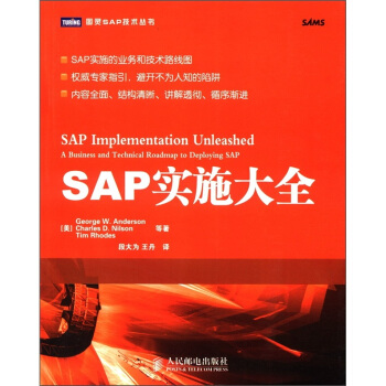 《SAP实施大全》[72M]百度网盘|pdf下载|亲测有效
