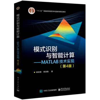 《模式识别与智能计算―MATLAB技术实现》[64M]百度网盘|pdf下载|亲测有效