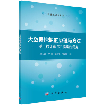 《大数据挖掘的原理与方法--基于粒计算与粗糙集的视角》[83M]百度网盘|pdf下载|亲测有效