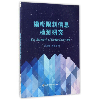 《模糊限制信息检测研究》[60M]百度网盘|pdf下载|亲测有效