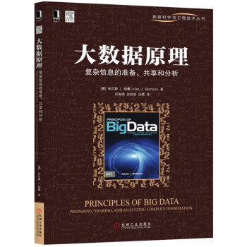 《大数据原理：复杂信息的准备、共享和分析》[71M]百度网盘|pdf下载|亲测有效