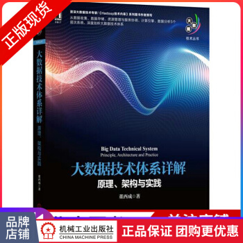 《大数据技术体系详解：原理、架构与实践》[98M]百度网盘|pdf下载|亲测有效