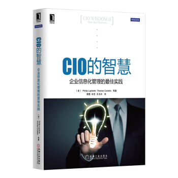《CIO的智慧：企业信息化管理的最佳实践》[91M]百度网盘|pdf下载|亲测有效