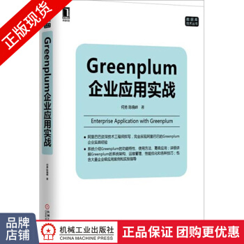 《Greenplum企业应用实战何勇陈晓峰数据库技术丛书》[33M]百度网盘|亲测有效|pdf下载