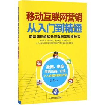 《移动互联网营销从入门到精通》[21M]百度网盘|亲测有效|pdf下载