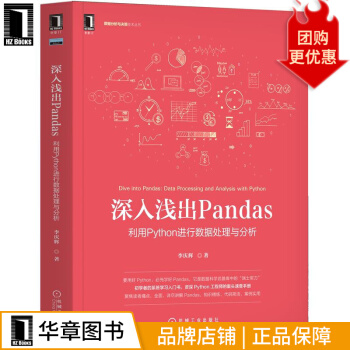 《深入浅出Pandas：利用Python进行数据处理与分析李庆辉》[30M]百度网盘|亲测有效|pdf下载